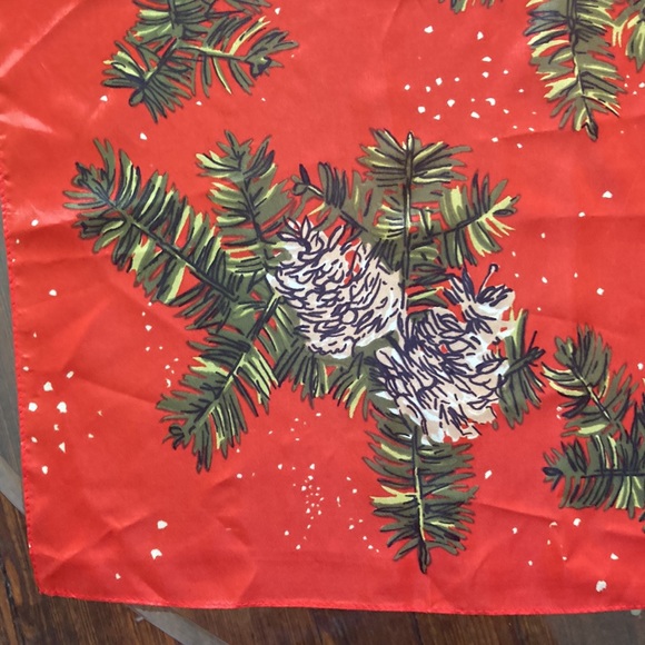 Vintage Christmas Holiday festive scarf - Picture 3 of 10